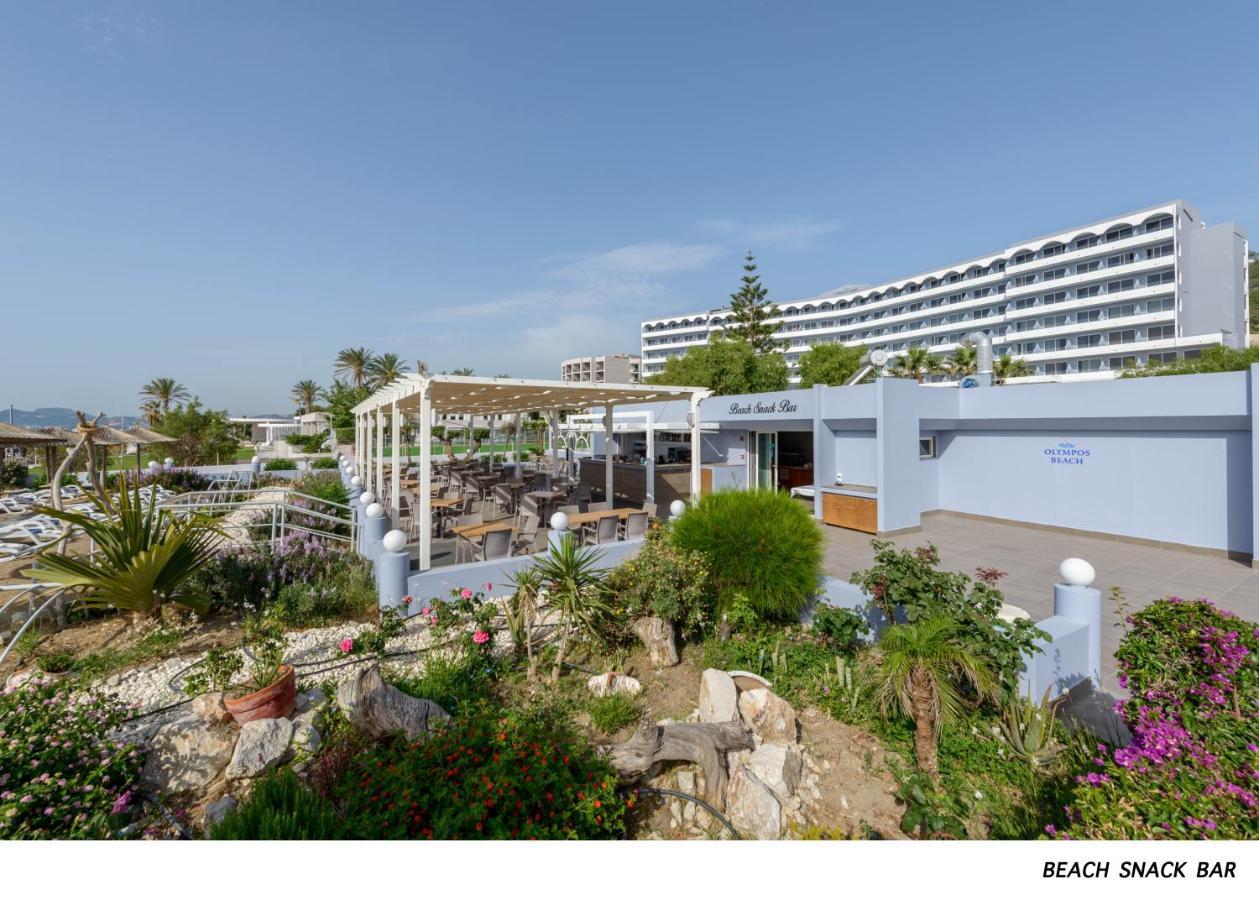 Olympos Beach Hotel Faliraki Buitenkant foto