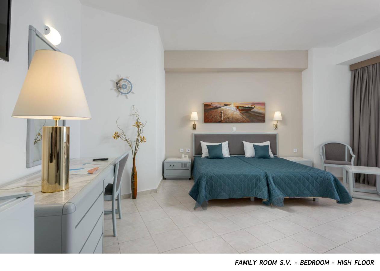 Olympos Beach Hotel Faliraki Buitenkant foto