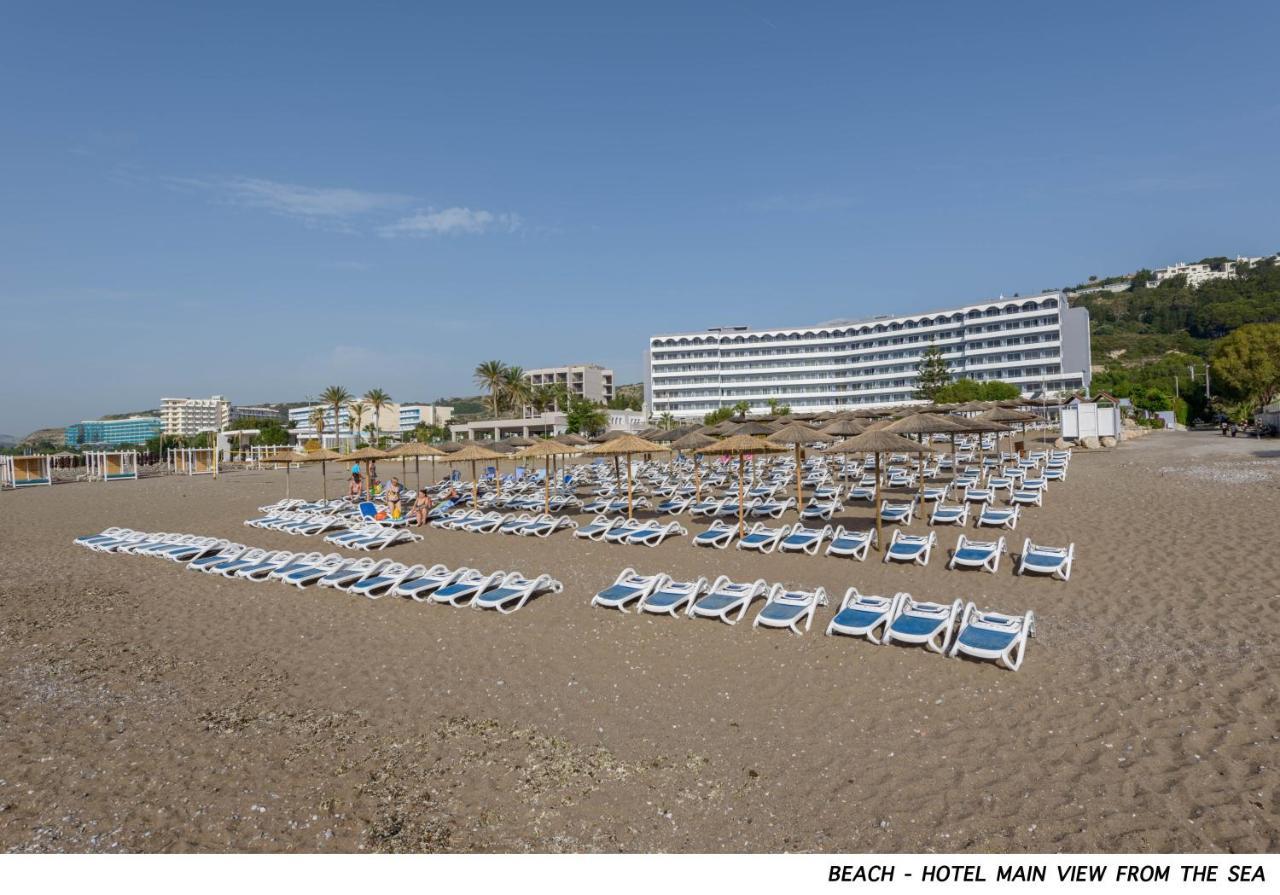 Olympos Beach Hotel Faliraki Buitenkant foto