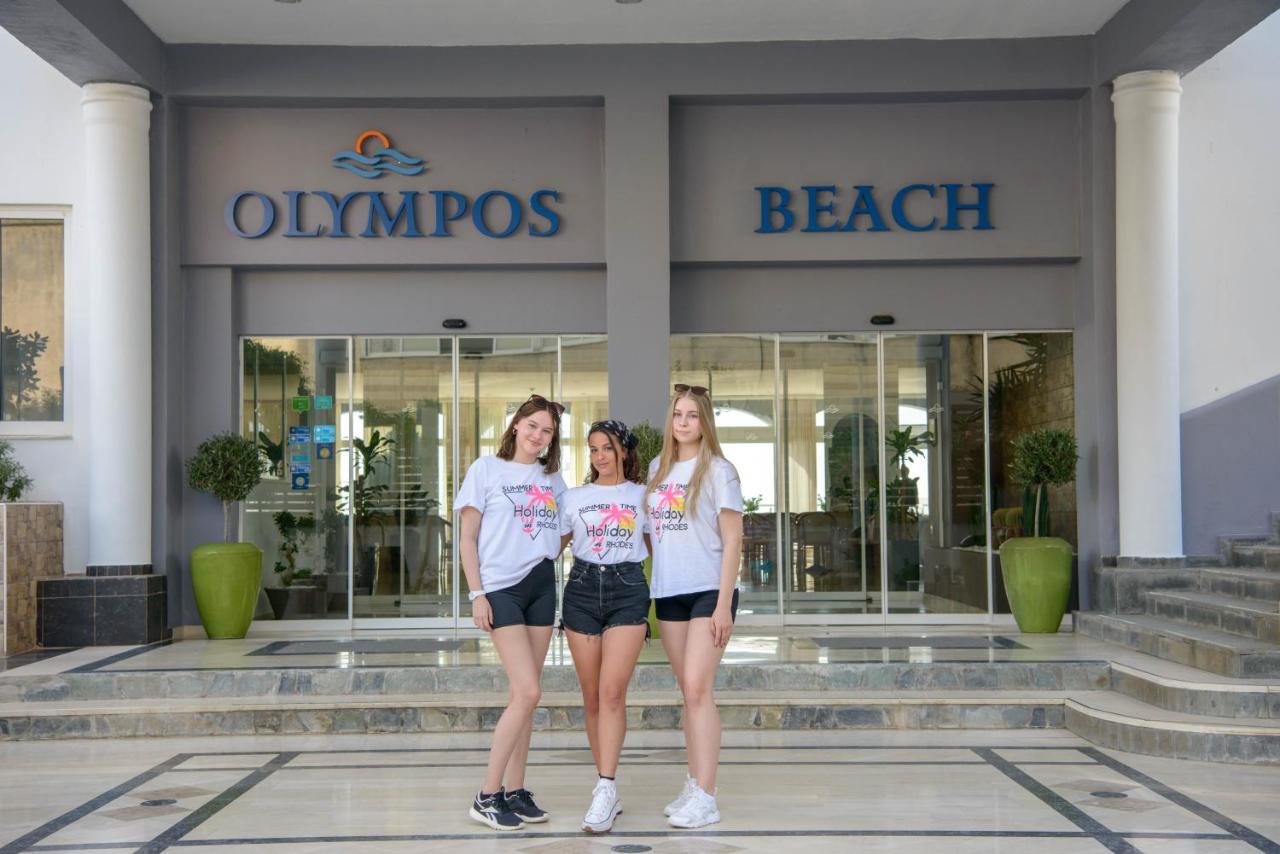 Olympos Beach Hotel Faliraki Buitenkant foto